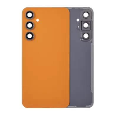 Задня кришка зі склом камери для Samsung Galaxy S23 FE 5G (Aftermarket Plus) (Tangerine)