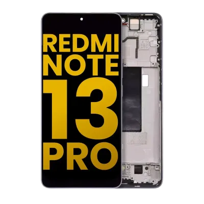 OLED Assembly With Frame For Xiaomi Redmi Note 13 Pro 5G (Refurbished) (Violet)