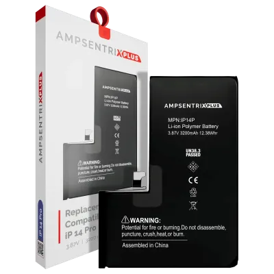 Replacement Battery For iPhone 14 Pro (Plus grade)