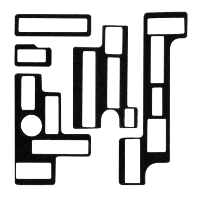 Mainboard Inline Insulator Sticker For iPhone 15 / 15 Plus (5 Piece Set) (10 Pack)