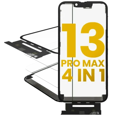 OCA Master 4-in-1 Short Flex (Digitizer Touch With Glass + OCA + Frame Pre-installed) For iPhone 13 Pro Max