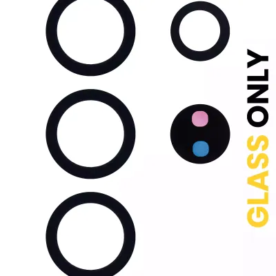 Скло камери для Samsung Galaxy S24 Ultra 5G з проклейкою (набір 4 шт) (Всі кольори)