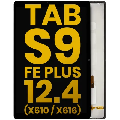 Дисплейний модуль (LCD) без рамки для Samsung Galaxy Tab S9 FE Plus 12.4" (X610 / X616) (2023) (Refurbished) (чорний)