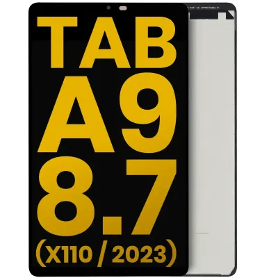 Дисплейний модуль (LCD) без рамки для Samsung Galaxy Tab A9 8.7" (X110 / X115 / X117) (2023) (LTE) (Refurbished) (чорний)