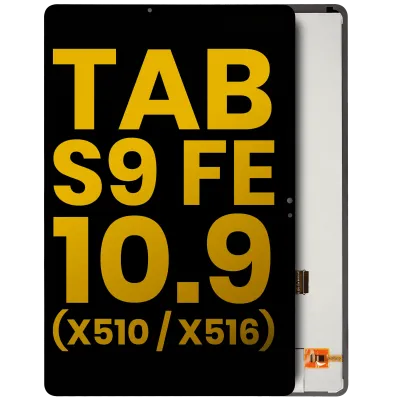 Дисплейний модуль (LCD) без рамки для Samsung Galaxy Tab S9 FE 10.9" (X510 / X516 / X518) (2023) (Refurbished) (чорний)