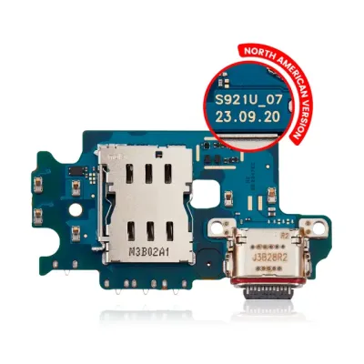 Плата зарядки з читачем SIM для Samsung Galaxy S24 5G (S921U) (US Version) (Premium)