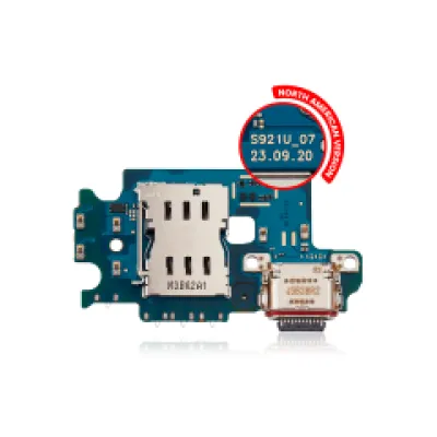 Плата зарядки з читачем SIM для Samsung Galaxy S24 5G (S921U) (US Version) (Premium)