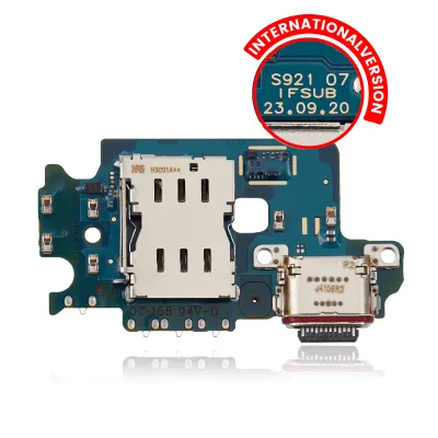 Плата зарядки з читачем SIM для Samsung Galaxy S24 5G (S921B) (International Version) (Premium)