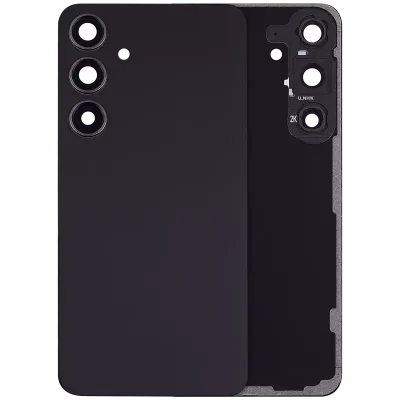 Задня кришка зі скла з основною камерою для Samsung Galaxy S24 Plus 5G (No Logo) (Aftermarket Plus) (Onyx Black)