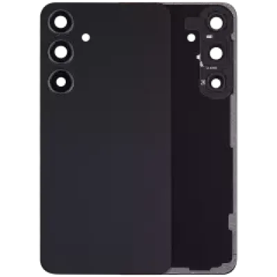 Задня кришка зі скла з основною камерою для Samsung Galaxy S24 Plus 5G (No Logo) (Aftermarket Plus) (Onyx Black)