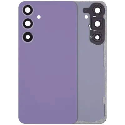 Задня кришка зі скла з основною камерою для Samsung Galaxy S24 Plus 5G (No Logo) (Aftermarket Plus) (Cobalt Violet)