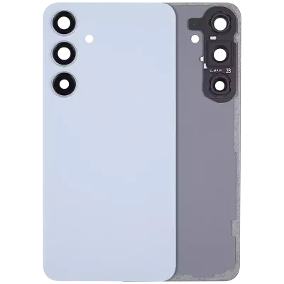 Задня кришка зі скла з основною камерою для Samsung Galaxy S24 Plus 5G (No Logo) (Aftermarket Plus) (Sapphire Blue)