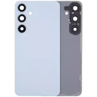 Задня кришка зі скла з основною камерою для Samsung Galaxy S24 Plus 5G (No Logo) (Aftermarket Plus) (Sapphire Blue)