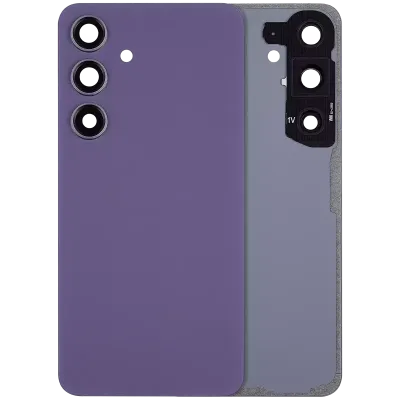 Задня кришка зі скла з основною камерою для Samsung Galaxy S24 5G (No Logo) (Aftermarket Plus) (Cobalt Violet)