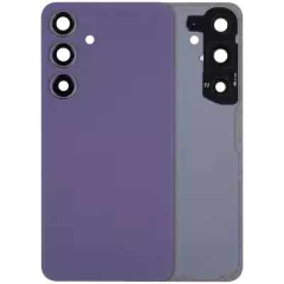Задня кришка зі скла з основною камерою для Samsung Galaxy S24 5G (No Logo) (Aftermarket Plus) (Cobalt Violet)