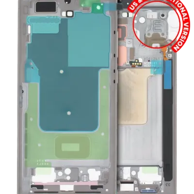 Рамка корпусу для Samsung Galaxy S24 Ultra 5G (US & International Version) (Titanium Gray)