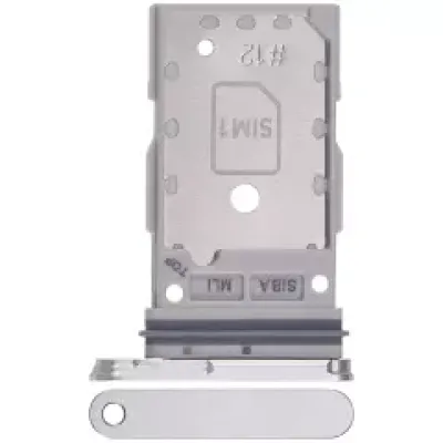 Лоток SIM (дві карти) для Samsung Galaxy S24 5G / S24 Plus 5G (Marble Gray)