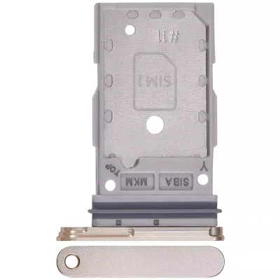 Лоток SIM (дві карти) для Samsung Galaxy S24 5G / S24 Plus 5G (Amber Yellow)