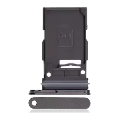Лоток SIM (одна карта) для Samsung Galaxy S24 Ultra 5G (Titanium Black)