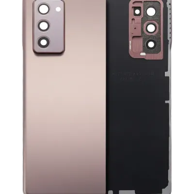 Задня кришка зі склом камери для Samsung Galaxy Z Fold 2 5G (Service Pack) (Mystic Bronze)