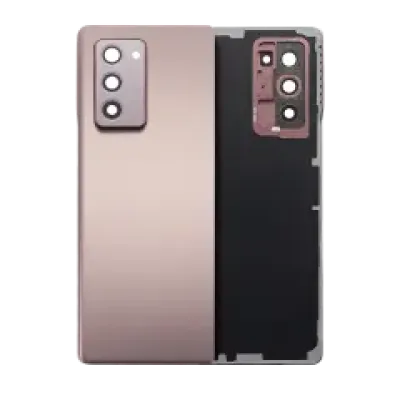 Задня кришка зі склом камери для Samsung Galaxy Z Fold 2 5G (Service Pack) (Mystic Bronze)
