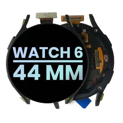 Дисплейний модуль LCD для Samsung Galaxy Watch 6 (44mm) (Service Pack) (графітовий)
