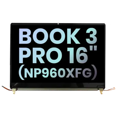 Повний дисплейний модуль LCD для Samsung Galaxy Book 3 Pro 16" (NP960XFG) (Service Pack) (графітовий)