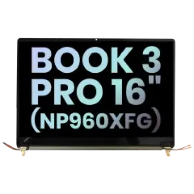 Повний дисплейний модуль LCD для Samsung Galaxy Book 3 Pro 16" (NP960XFG) (Service Pack) (графітовий)