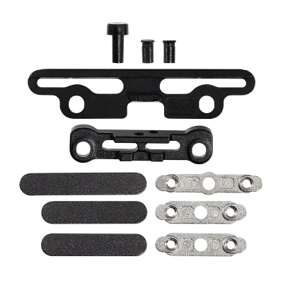 Full Button And Bracket Set For iPad Pro 11" 5th Gen (2024) / Pro 13" 7th Gen (2024) / Pro 11" 6th Gen (2025) / Pro 13" 8th Gen (2025) (11 Piece Set) (Gray)