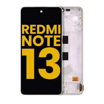 Дисплейний модуль (OLED) для Xiaomi Redmi Note 13 4G з рамкою (Refurbished) (Ocean Sunset)
