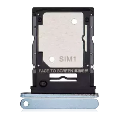 Лоток SIM для Xiaomi Redmi Note 13 4G (льодяний синій)