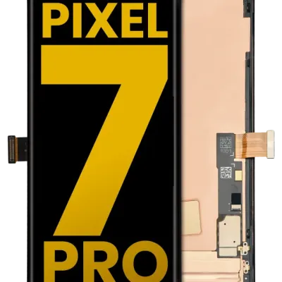 OLED Assembly With Frame (Without Fingerprint Sensor) For Google Pixel 7 Pro (Refurbished) (All Colors)