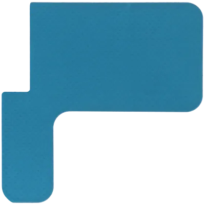 Top Bracket Heat Shielding Film (Top Right Corner) For Motorola Razr / Razr 50 (XT2453 / 2024) / Razr / Razr 60 (XT2553 / 2025) / Razr / Razr 70 (XT2657 / 2026) (Genuine OEM)