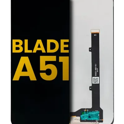 Дисплейний модуль (LCD) без рамки для ZTE Blade A51 (Refurbished) (Black)