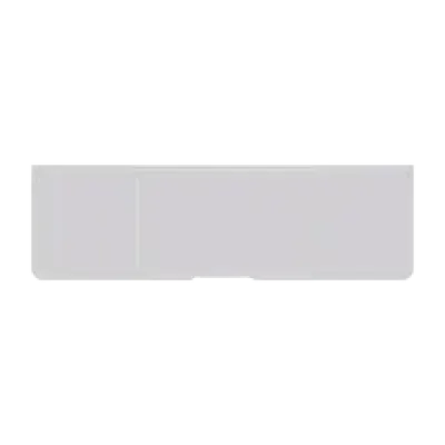 Наклейка підставки для зап'ястя для MacBook Pro 15" A1990 (2018-2019) / A1707 (2016-2017) (сріблястий)