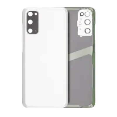 Задня кришка зі склом камери для Samsung Galaxy S20 5G (Service Pack) (Cloud White)