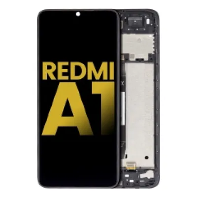 Дисплейний модуль для Xiaomi Redmi A1 / Xiaomi Redmi A1+ / Redmi A2 / Redmi A2+ / Poco C51 з рамкою (Refurbished) (усі кольори)