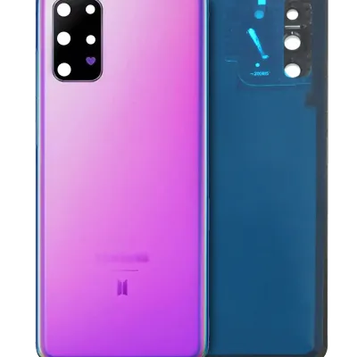 Задня кришка зі склом камери для Samsung Galaxy S20 Plus (BTS Version) (Service Pack) (Purple)