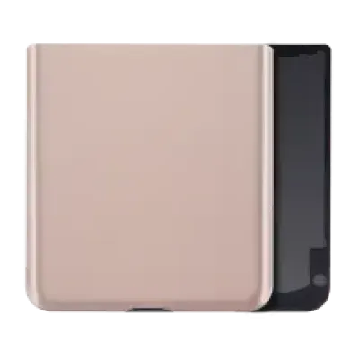 Нижня задня кришка зі склом для Samsung Galaxy Z Flip 5G (F707) (Service Pack) (Mystic Bronze)