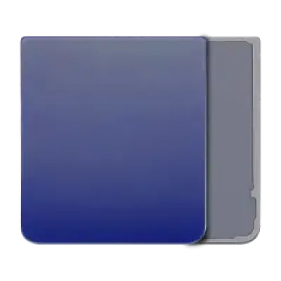 Нижня задня кришка для Samsung Galaxy Z Flip 4 5G (Service Pack) (Navy)