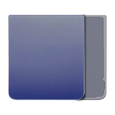 Нижня задня кришка для Samsung Galaxy Z Flip 4 5G (Service Pack) (синій)
