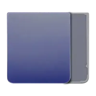 Нижня задня кришка для Samsung Galaxy Z Flip 4 5G (Service Pack) (синій)