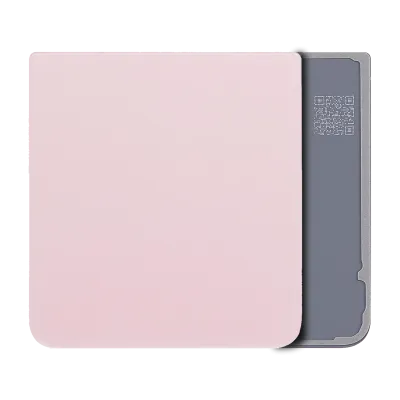 Нижня задня кришка зі склом для Samsung Galaxy Z Flip 3 5G (Service Pack) (Pink)