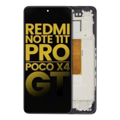 Дисплейний модуль для Xiaomi Redmi Note 11T Pro / Xiaomi Poco X4 GT з рамкою (Refurbished) (усі кольори)