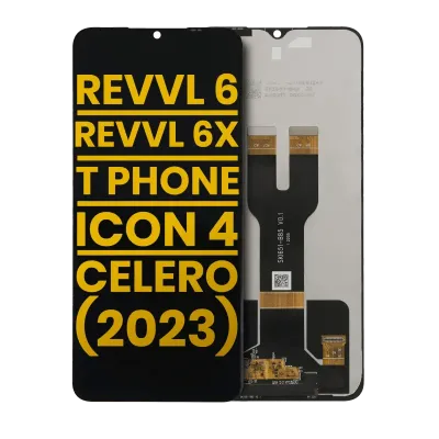 Дисплейний модуль (LCD) без рамки для T-Mobile Revvl 6 / Revvl 6X 5G / T Phone / Cricket Icon 4 / Boost Mobile Celero 5G (2023) (Refurbished) (All Colors)
