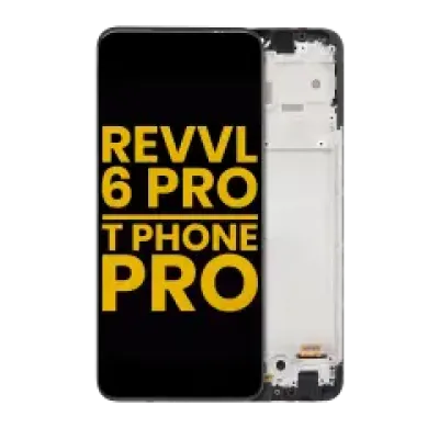 Дисплейний модуль (LCD) з рамкою для T-Mobile Revvl 6 Pro / T Phone Pro 5G (Refurbished) (All Colors)