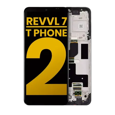 Дисплейний модуль (LCD) з рамкою для T-Mobile Revvl 7 / T Phone 2 5G (Refurbished) (All Colors)