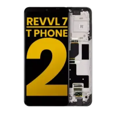 Дисплейний модуль (LCD) з рамкою для T-Mobile Revvl 7 / T Phone 2 5G (Refurbished) (All Colors)