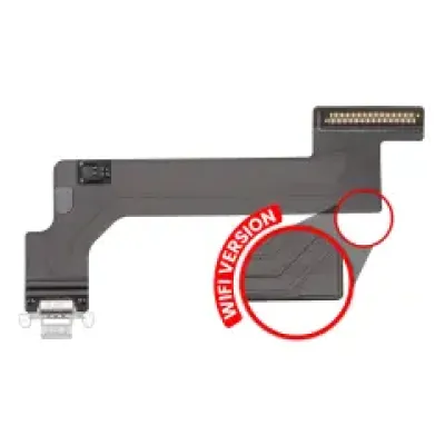 Шлейф зарядки для iPad 10 (2022) (WiFi Only) (Premium) (сріблястий)