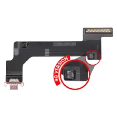 Шлейф зарядки для iPad 10 (2022) (Cellular) (Premium) (рожевий)